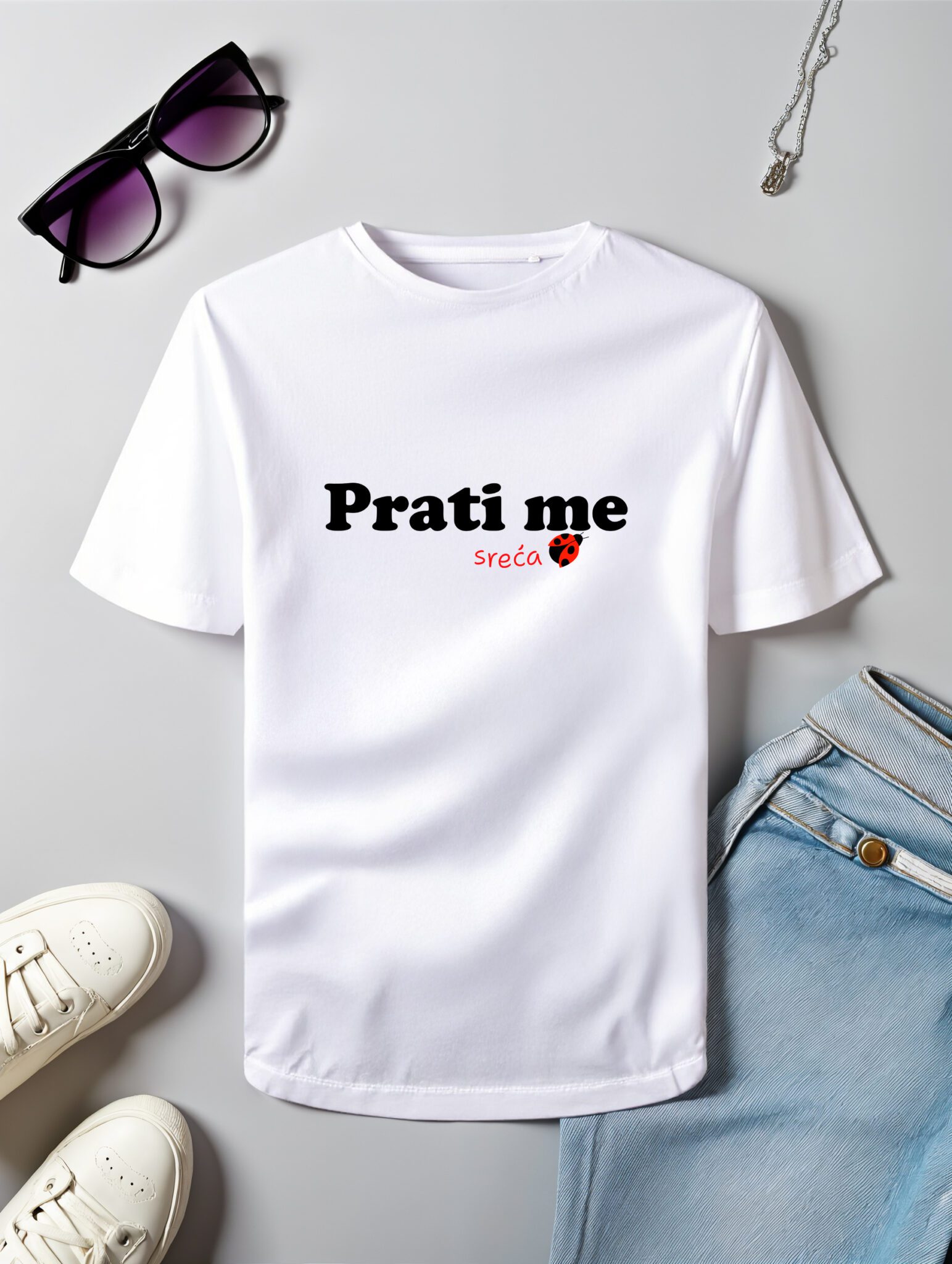 Bubamara majica Prati me sreća