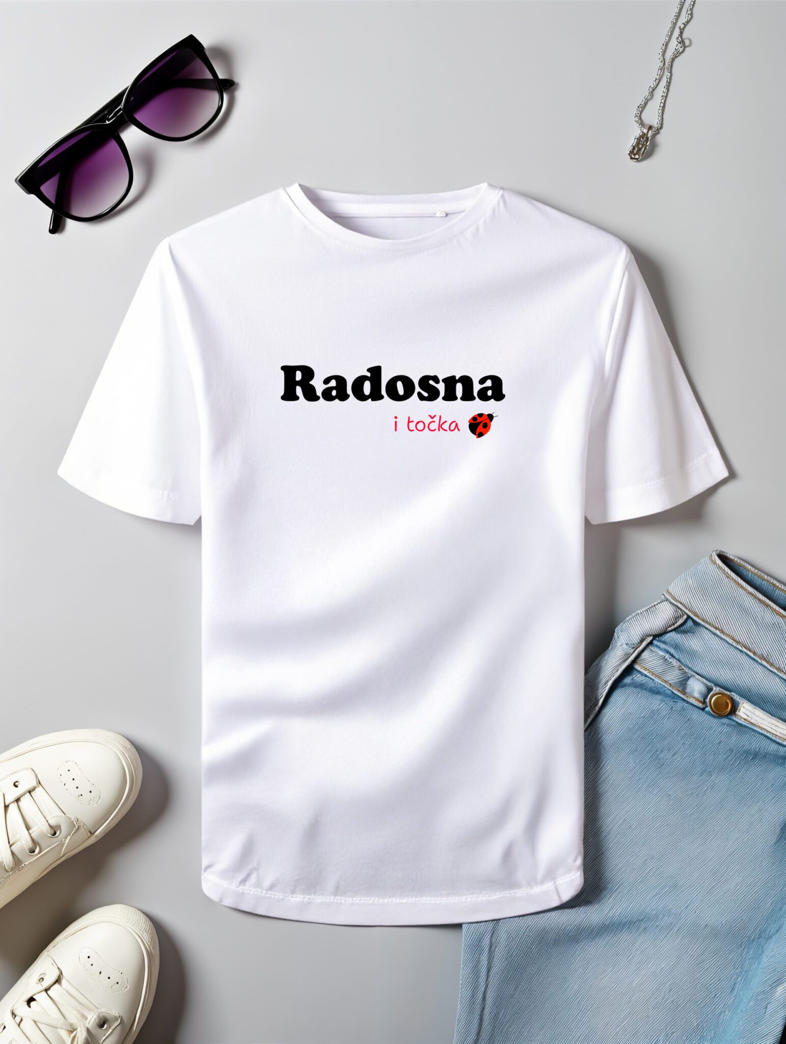 Bubamara majica Radosna i točka